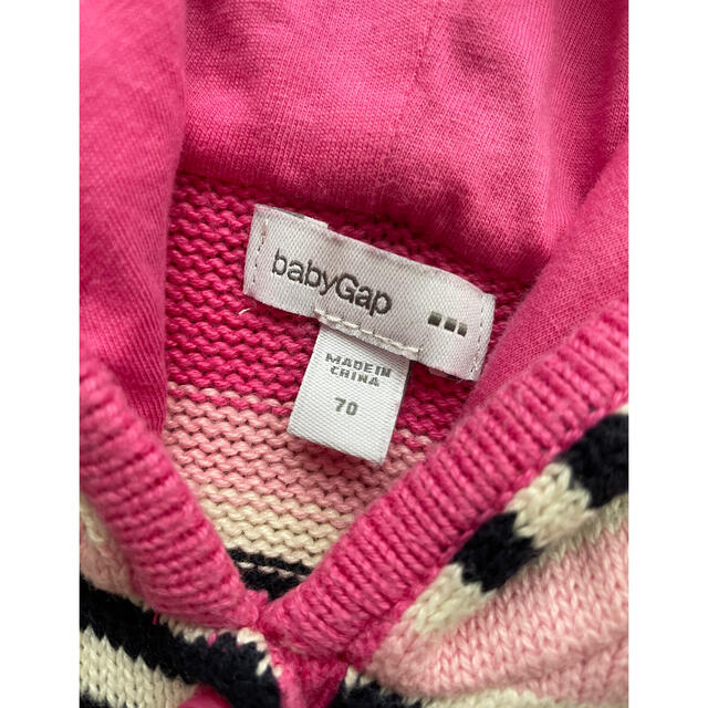 babyGAP(ベビーギャップ)のBabyGAP ニットカバーオール キッズ/ベビー/マタニティのベビー服(~85cm)(カバーオール)の商品写真