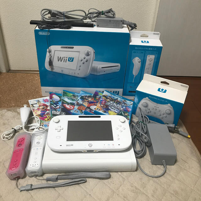 お気に入りの Wii U ベーシックセット U Wii 家庭用ゲーム機本体