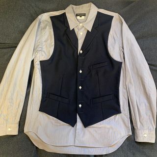 コムデギャルソンオムプリュス(COMME des GARCONS HOMME PLUS)のコムデギャルソンオムプリュス  09AW ドッキングベストシャツ(シャツ)