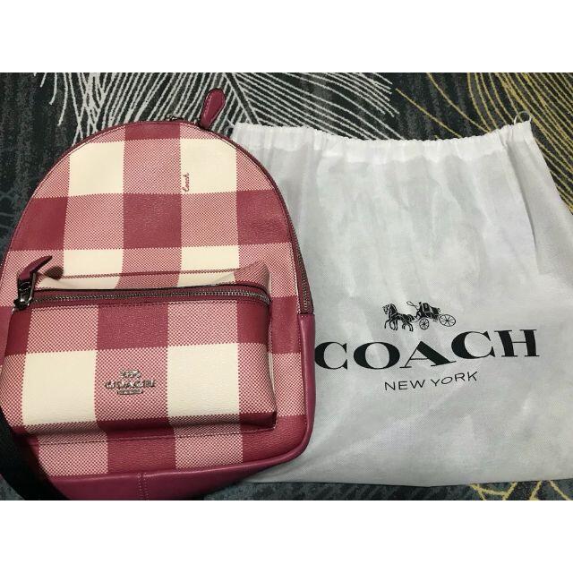 coach バックパック約30cmショルダーの長さ