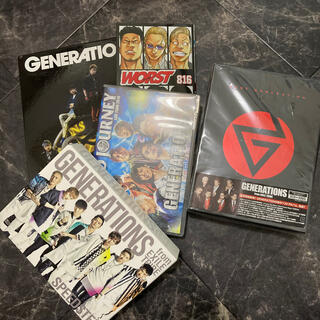 ジェネレーションズ(GENERATIONS)のGENERATIONS CD  DVD4点セットおまけ付き(ミュージック)