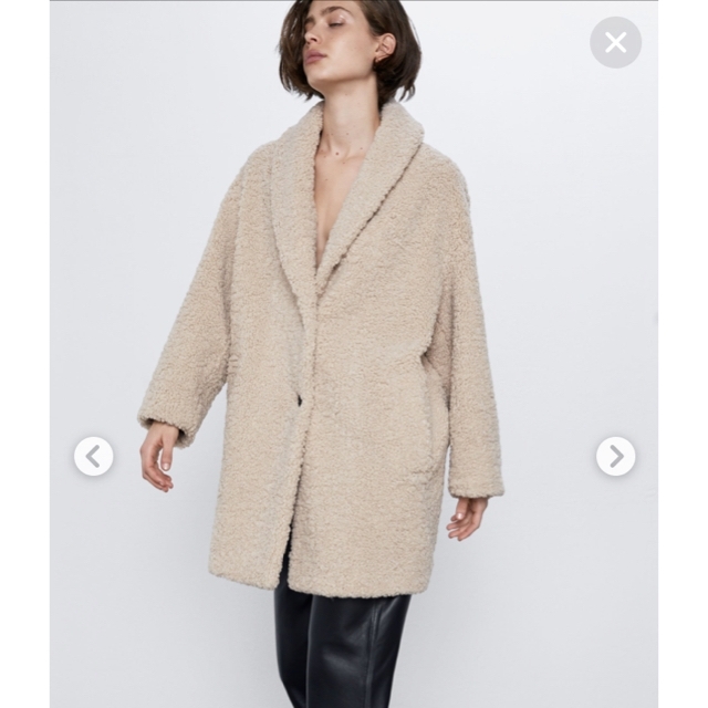 レディース新品　ZARA  ボアコート