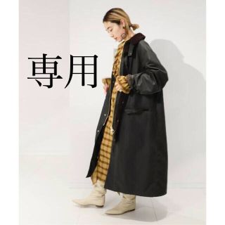 バーブァー(Barbour)の即完【BARBOUR for CITYSHOP】 BURGHLEY：コート(ロングコート)