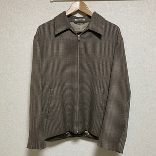 DOUBLE FACE CHECK ZIP BLOUSON (ブルゾン)