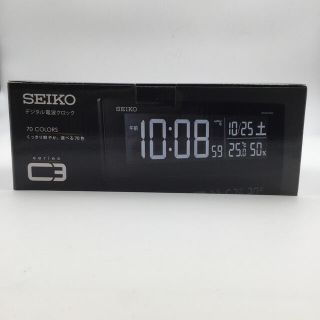 セイコー(SEIKO)の新品未使用　セイコー  クロックSEIKO デジタル電波時計　C3 DL305K(置時計)