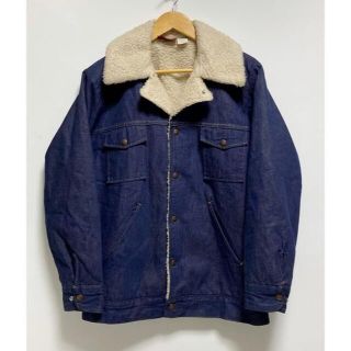 ディッキーズ(Dickies)の80's～ ディッキーズ 裏ボア ランチジャケット デニム 38/40R(Gジャン/デニムジャケット)