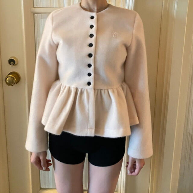 bibiy "B" CAMEL PEPURAMU CARDIGAN