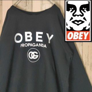 オベイ(OBEY)のMew様専用　OBEY オベイ PROPAGANDA スウェット XL(スウェット)