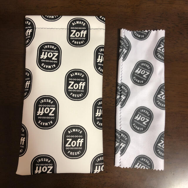 Zoff(ゾフ)のZoff メガネケース　メガネ拭き レディースのファッション小物(サングラス/メガネ)の商品写真
