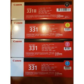 キヤノン(Canon)のCANON 純正品 トナーカートリッジ CRG-331 4色(PC周辺機器)