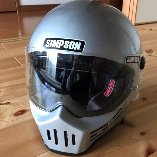 シンプソン　M30 美品ヘルメット/シールド