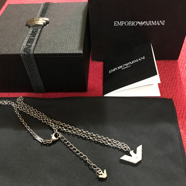 Emporio Armani(エンポリオアルマーニ)のＯＯRD様専用 ARMANI アルマーニ　ジュエリー　925 ネックレス メンズのアクセサリー(ネックレス)の商品写真