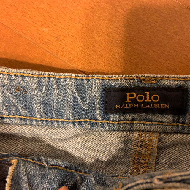 POLO RALPH LAUREN(ポロラルフローレン)のさっちゃん様専用　ラルフローレン  デニムショートパンツ　120 キッズ/ベビー/マタニティのキッズ服女の子用(90cm~)(パンツ/スパッツ)の商品写真