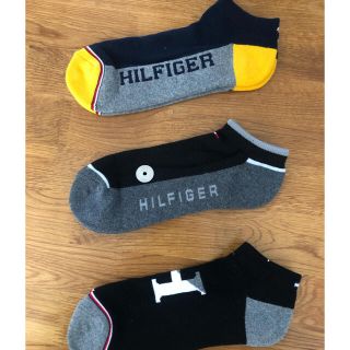 トミーヒルフィガー(TOMMY HILFIGER)の新品トミーヒルフィガーTOMMY HILFIGERメンズソックス3足セット448(ソックス)