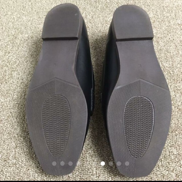 GU(ジーユー)のGU ビットローファー ブラック 黒 L レディースの靴/シューズ(ローファー/革靴)の商品写真
