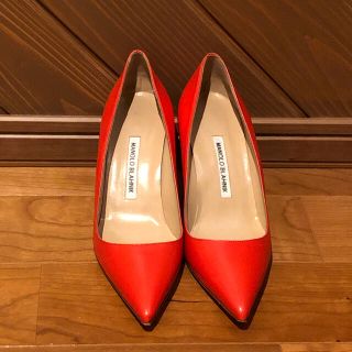 マノロブラニク(MANOLO BLAHNIK)の最終値下げ⭐︎美品マノロブラニク  BBパンプス 38(ハイヒール/パンプス)