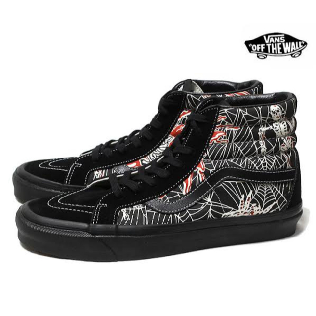 VANS SPIDERWEB ハイカットスニーカーメンズ