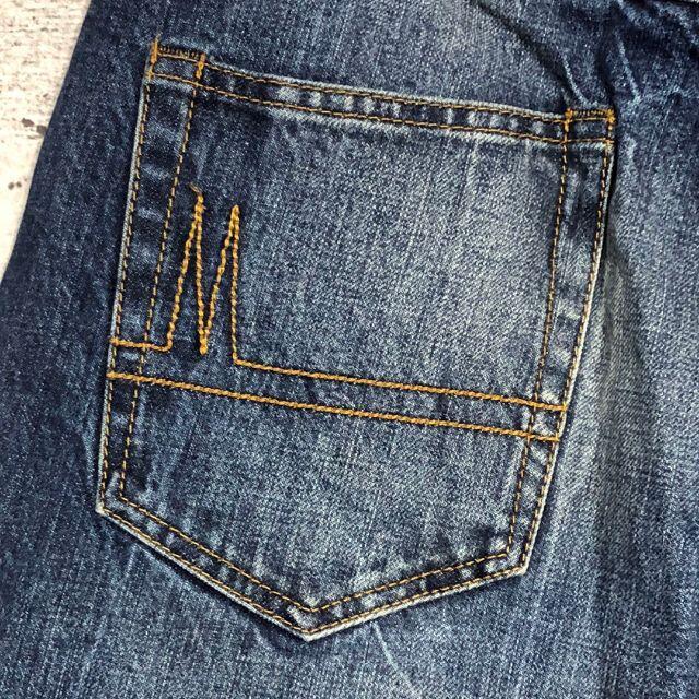 MONCLER(モンクレール)の新品 モンクレール フラグメント ジーニアス デニムパンツ ジーンズ #46 メンズのパンツ(デニム/ジーンズ)の商品写真