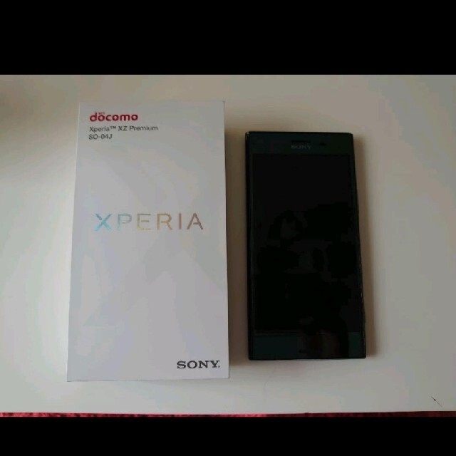 Xperia XZ  Premium SO-04  Deepsea  Black スマホ/家電/カメラのスマートフォン/携帯電話(スマートフォン本体)の商品写真