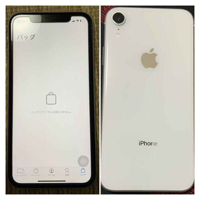 iPhone(アイフォーン)のApple iPhone XR  128GB White スマホ/家電/カメラのスマートフォン/携帯電話(スマートフォン本体)の商品写真