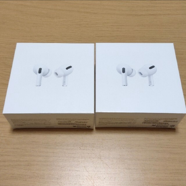 直販値下 新品未開封 AirPods Pro 2個セット スマホ/家電/カメラ