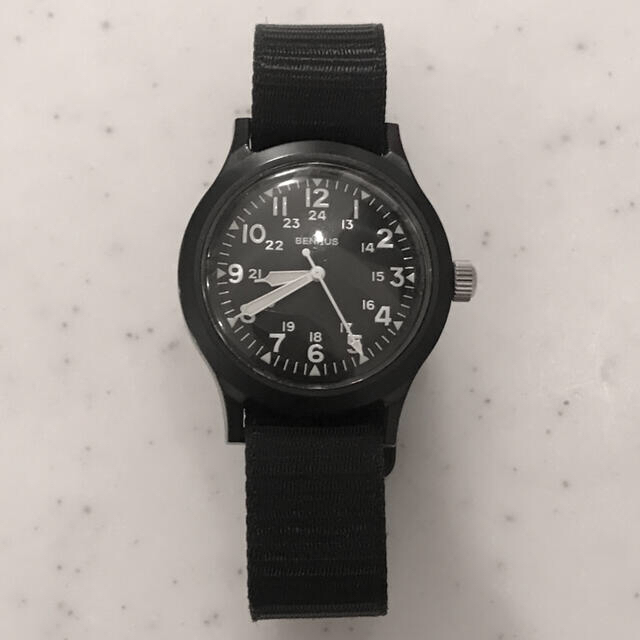 BENRUS(ベンラス)のBENRUS ミリタリーウォッチ 腕時計 未使用 メンズの時計(腕時計(アナログ))の商品写真