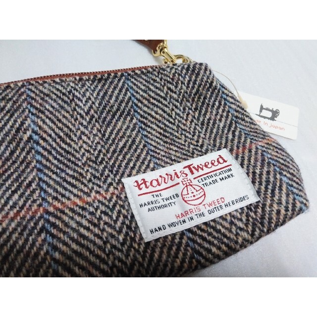 Harris Tweed(ハリスツイード)の新品タグ付き【Harris Tweed】★ハリスツイード★ミニバッグ レディースのバッグ(ハンドバッグ)の商品写真