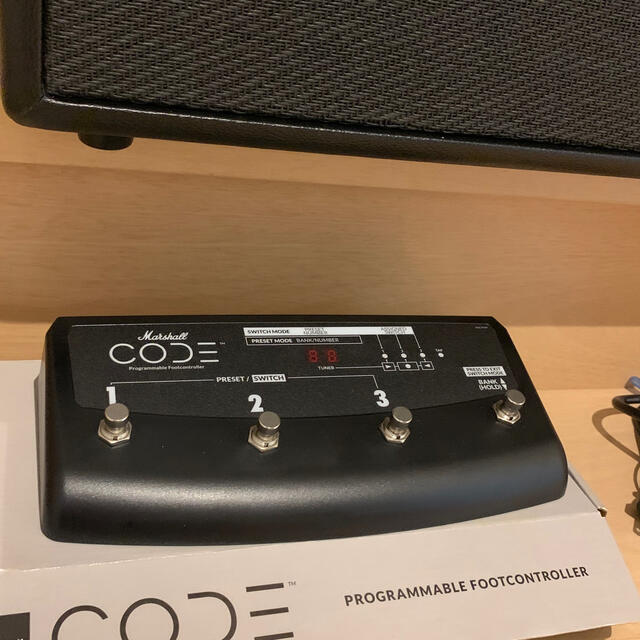 Marshall Code50 マーシャル フットスイッチ | escolalf.com.br