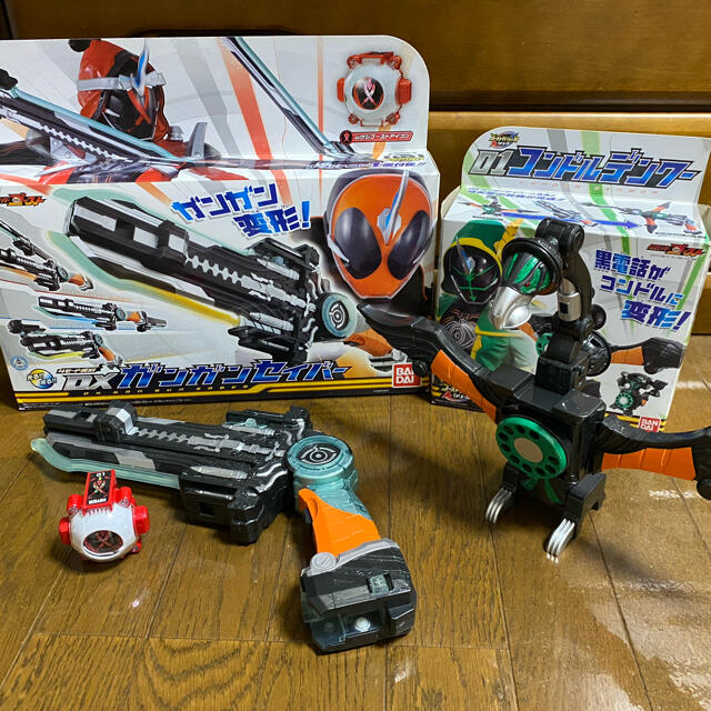 BANDAI - 仮面ライダーゴースト DXガンガンセイバー、D1コンドルデン