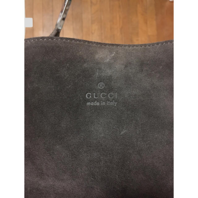 Gucci - GUCCI スエード ショルダーバッグの通販 by denisse's shop