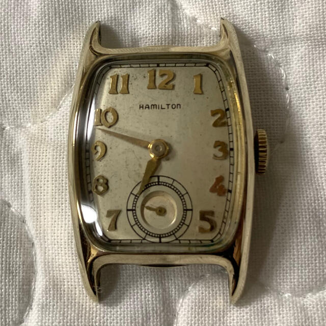 Hamilton(ハミルトン)のHamilton ハミルトン メンズ アンティーク腕時計 14KGF 手巻き メンズの時計(腕時計(アナログ))の商品写真