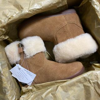 アグ(UGG)のアグ　ムートンブーツ　キッズ17センチ(ブーツ)