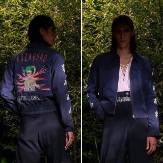 ジョンローレンスサリバン(JOHN LAWRENCE SULLIVAN)の美品 KOZABURO REVERSIBLE SOUVENIR JACKET (スカジャン)