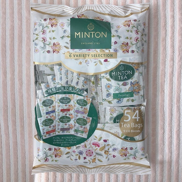 MINTON(ミントン)のミントンティー　ミントン　紅茶　バラエティパック　54パック 食品/飲料/酒の飲料(茶)の商品写真