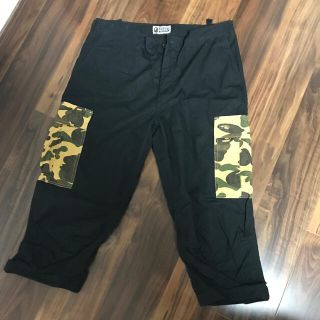 アベイシングエイプ(A BATHING APE)のエイプズボン(ワークパンツ/カーゴパンツ)