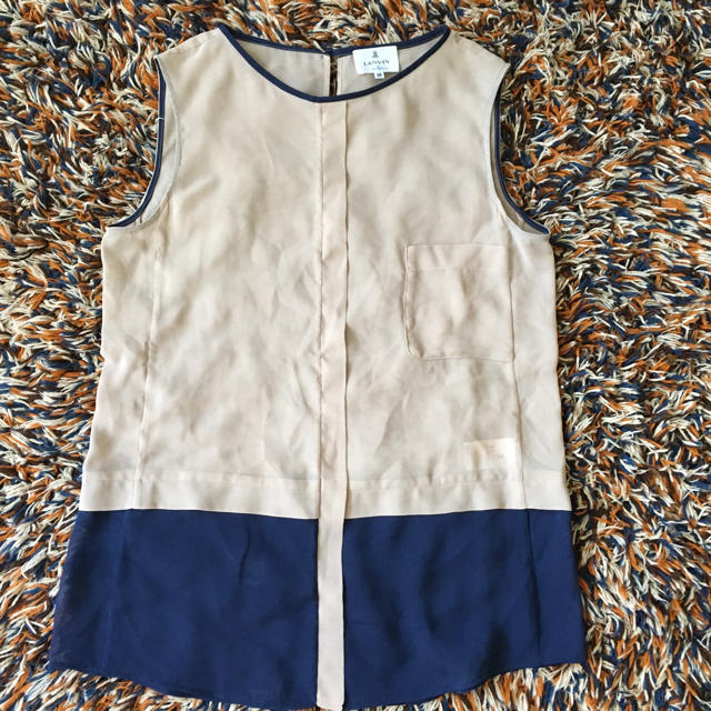 LANVIN en Bleu(ランバンオンブルー)のLANVIN en blew レディースのトップス(シャツ/ブラウス(半袖/袖なし))の商品写真