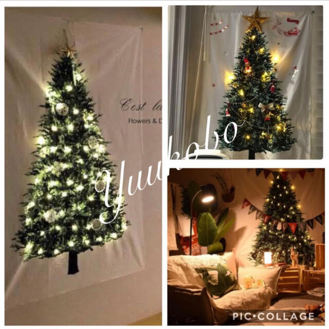 クリスマスツリー タペストリー クリスマス 飾り もみの木 北欧風 壁掛けの通販 by ☆遊工房☆|ラクマ クリスマスツリー タペストリー クリスマス インテリア 壁掛け もみの木 飾り