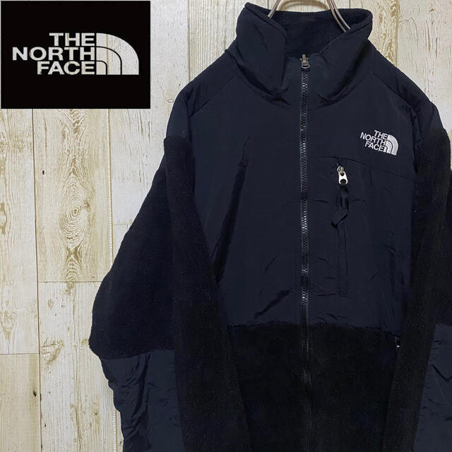 THE NORTH FACE ボアジャケット マウンテン 黒 ブラック 切替