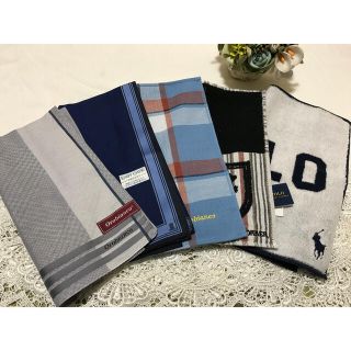 ポロラルフローレン(POLO RALPH LAUREN)のラルフローレン　オロビアンコ　タオルハンカチ&ハンカチ　５枚セット(ハンカチ/ポケットチーフ)