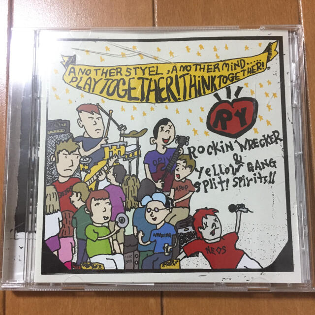 yellow gang、ROCKIN' WRECKER スプリットCD エンタメ/ホビーのCD(ポップス/ロック(邦楽))の商品写真