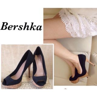 ベルシュカ(Bershka)のBershka♡オープントゥパンプス(ハイヒール/パンプス)