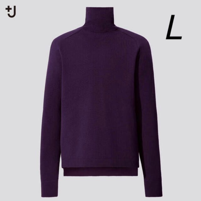 Jil Sander(ジルサンダー)の即完売品　UNIQLO ＋J メリノブレンドタートルネックセーター　L メンズのトップス(ニット/セーター)の商品写真