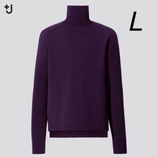 ジルサンダー(Jil Sander)の即完売品　UNIQLO ＋J メリノブレンドタートルネックセーター　L(ニット/セーター)