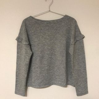 ドットアンドストライプスチャイルドウーマン(Dot&Stripes CHILDWOMAN)のドットアンドストライプス　トップス　フリル(カットソー(長袖/七分))