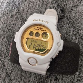 ベビージー(Baby-G)のCASIO BABY-G 美品 白(腕時計)