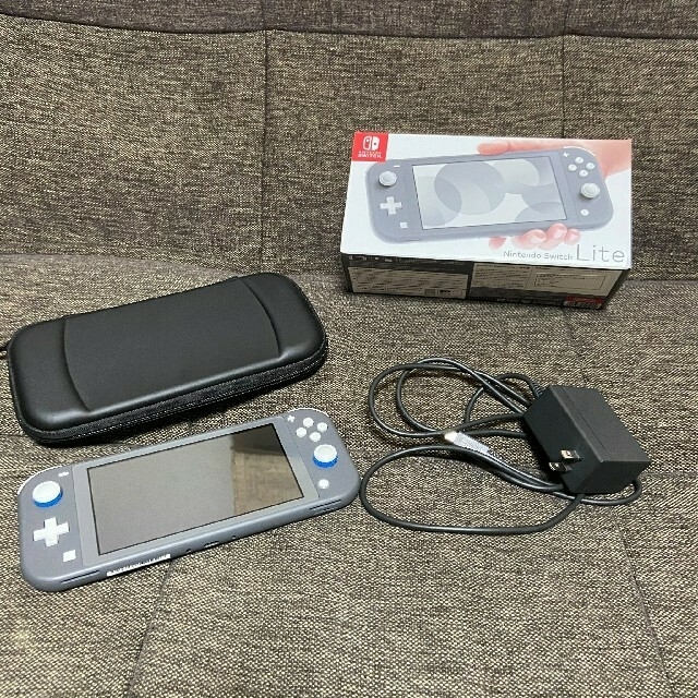 Nintendo Switch - switch lite (ケース、保護リング付き)