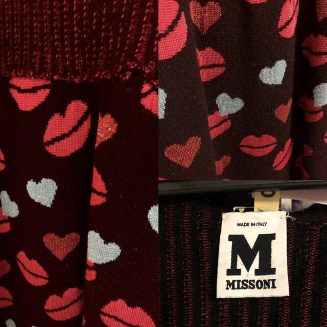 MISSONI(ミッソーニ)のM MISSONI エムミッソーニ ニットワンピース レディースのワンピース(ひざ丈ワンピース)の商品写真