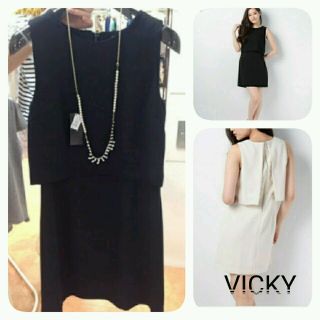 ビッキー(VICKY)の今季♡VICKY　バックレースワンピ(ミニワンピース)