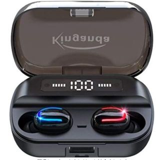 【Kinganda】ノイズキャンセル　イヤホン bluetooth 5.0(ヘッドフォン/イヤフォン)