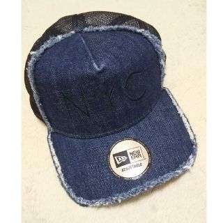 ニューエラー(NEW ERA)のニューエラ NEW ERA デニム メッシュ キャップ (キャップ)